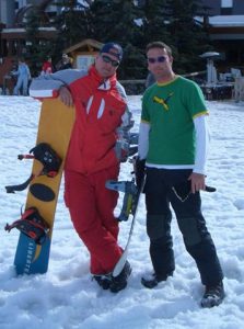 Snowboarding Val Thorens France